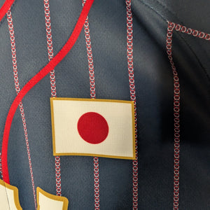 Nippon Baseball Asics Samurai Japan Away 2017-2021 Dark Navy Blue Large Jersey