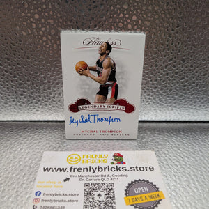 2018-19 Panini Flawless Mychal Thompson Auto /15 Legendary Scripts FRENLY BRICKS - Open 7 Days
