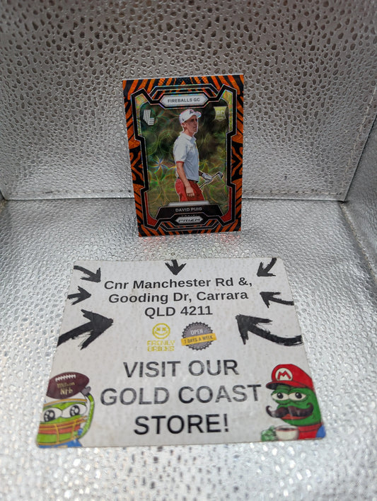 2024 Prizm Liv Gold DAVID PUIG SCOPE TIGER STRIPE fireballs gc FRENLY BRICKS - Open 7 Days