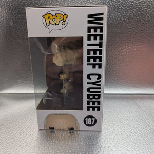 FUNKO Pop Vinyl Weeteef Cyubee Star Wars #187 FRENLY BRICKS - Open 7 Days