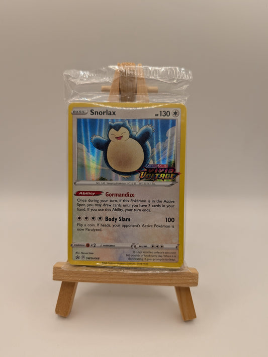 Snorlax Pre-Release SEALED - SWSH068 - Vivid Voltage Promo - Pokemon Card FRENLY BRICKS - Open 7 Days