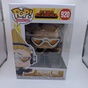 Animation Funko Pop - Present Mic - My Hero Academia - No. 920 FRENLY BRICKS - Open 7 Days