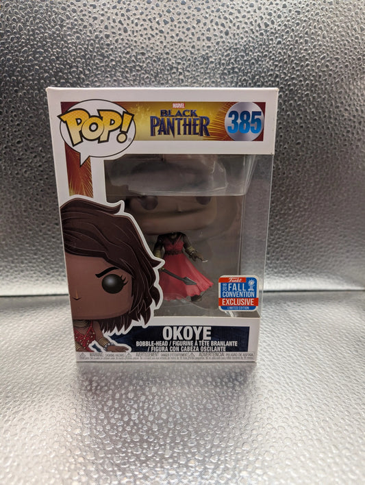 FUNKO Pop Vinyl Okoye Marvel #385 FRENLY BRICKS - Open 7 Days