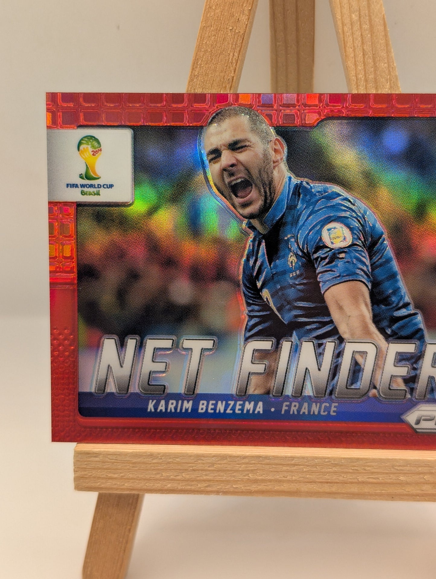 2014 Panini Prizm World Cup Karim Benzema Net Finders Red /149 France FRENLY BRICKS - Open 7 Days