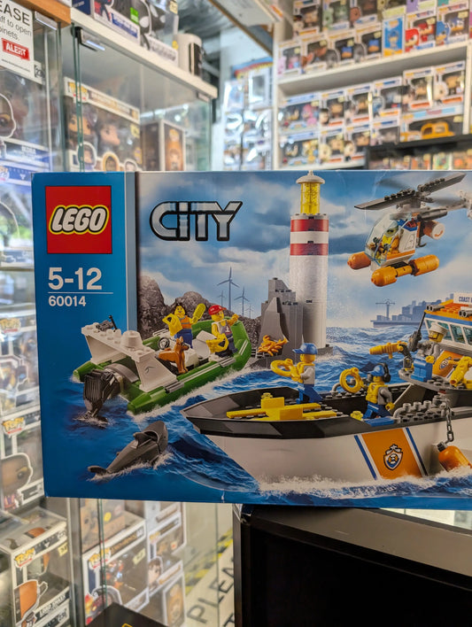 LEGO CITY: Coast Guard Patrol (60014) New Factory Sealed FRENLY BRICKS - Open 7 Days