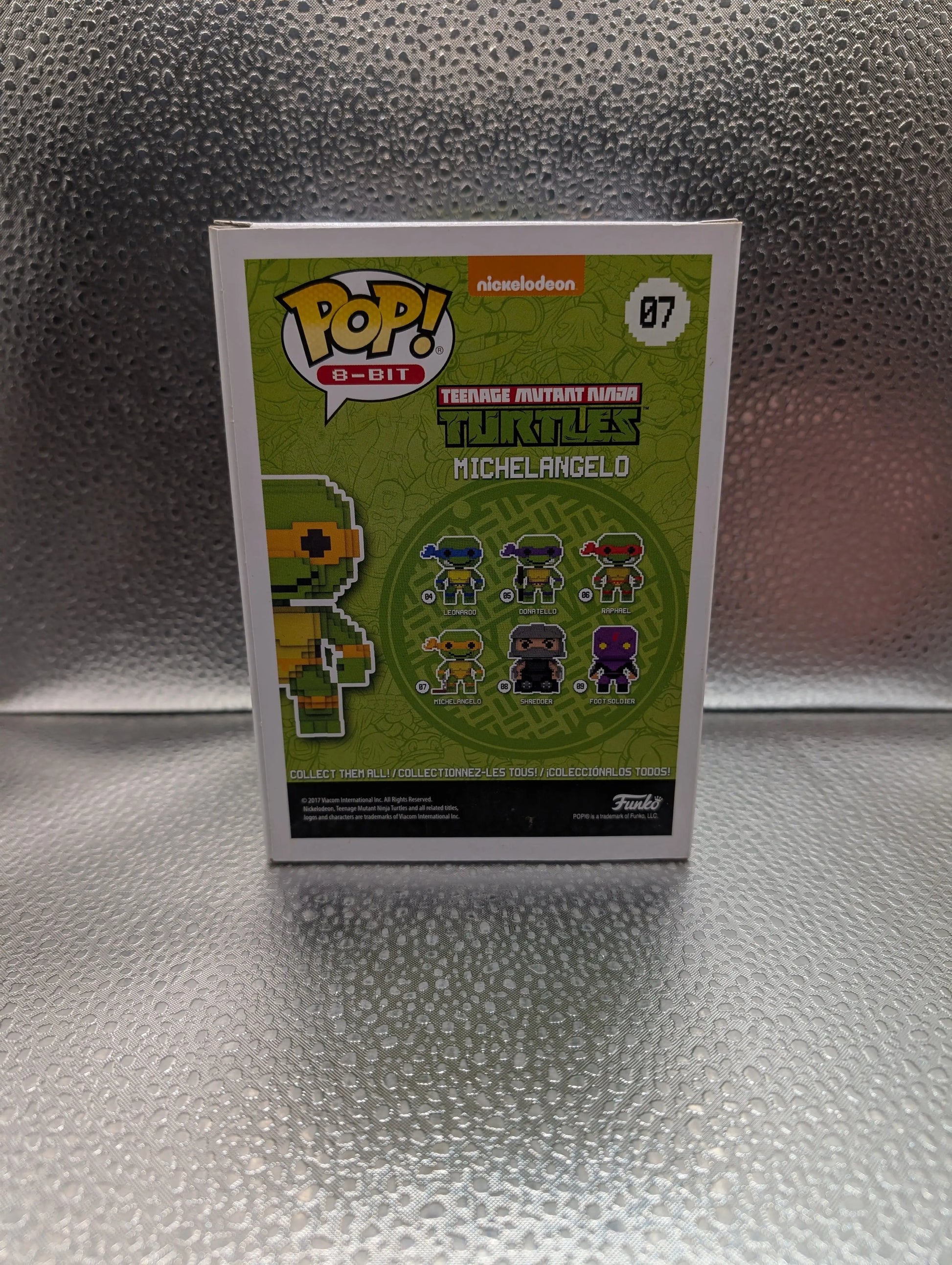 FUNKO Pop Vinyl Michelangelo Teenage Mutant Ninja turtles #07 FRENLY BRICKS - Open 7 Days