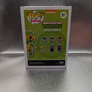 FUNKO Pop Vinyl Michelangelo Teenage Mutant Ninja turtles #07 FRENLY BRICKS - Open 7 Days