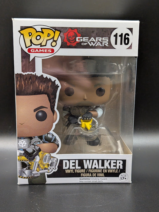 Funko POP! Games Gears Of War #116 Del Walker Vinyl Collectable FRENLY BRICKS - Open 7 Days