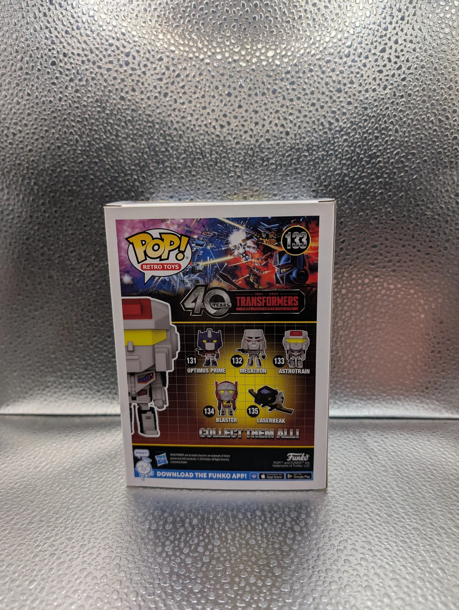 FUNKO Pop Vinyl Astrotrain #133 FRENLY BRICKS - Open 7 Days