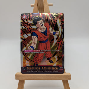 Dragon Ball Fusion World Son Gohan Release Event Winner Blazing Aura FB02 FP-013 FRENLY BRICKS - Open 7 Days