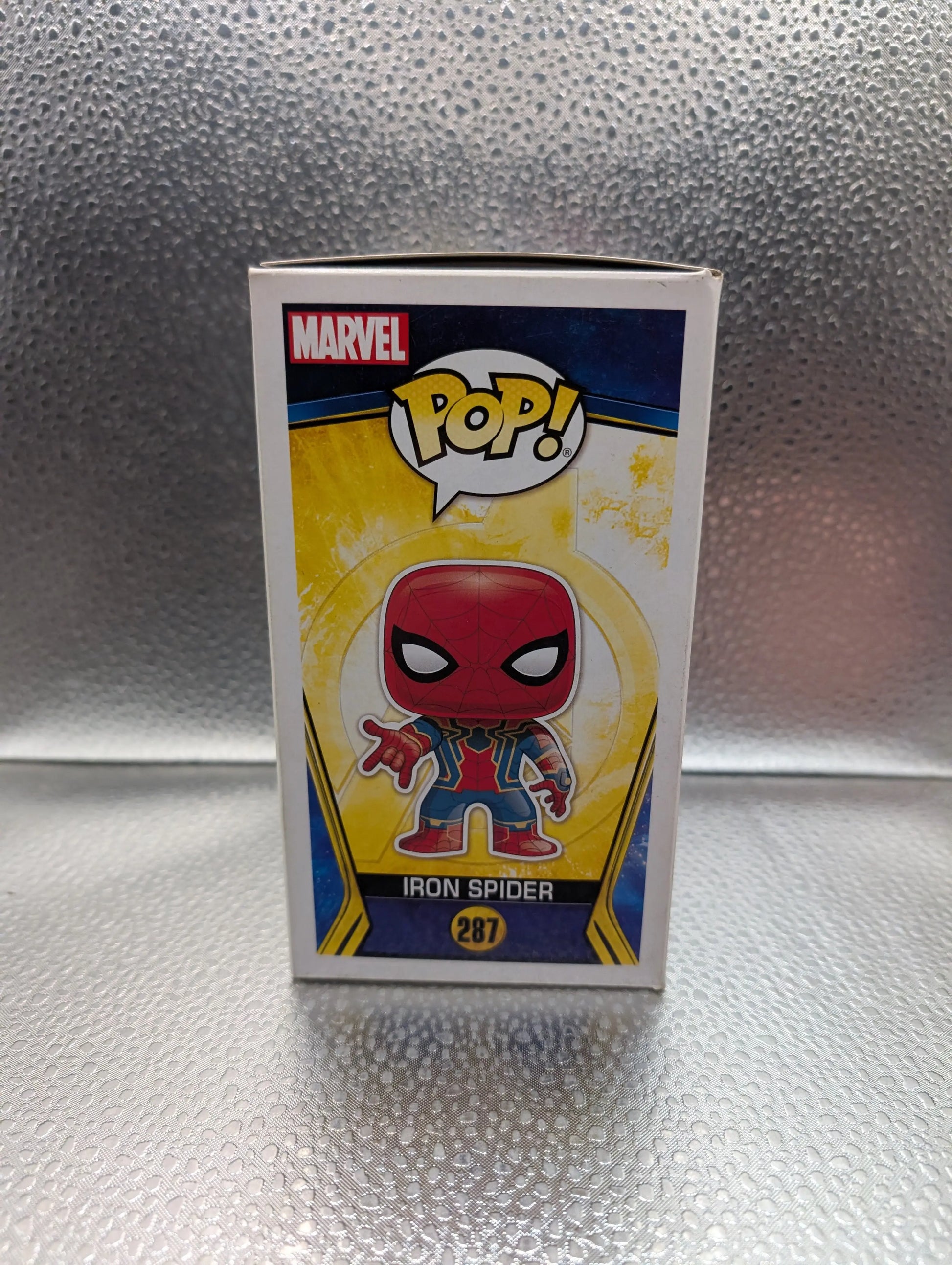 FUNKO Pop Vinyl Iron Spider Marvel #287 FRENLY BRICKS - Open 7 Days