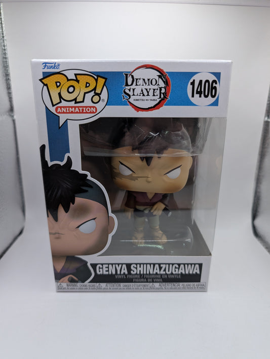 Demon Slayer - Genya Shinazugawa Pop! Vinyl Figure 1406 FRENLY BRICKS - Open 7 Days