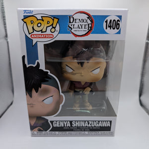 Demon Slayer - Genya Shinazugawa Pop! Vinyl Figure 1406 FRENLY BRICKS - Open 7 Days