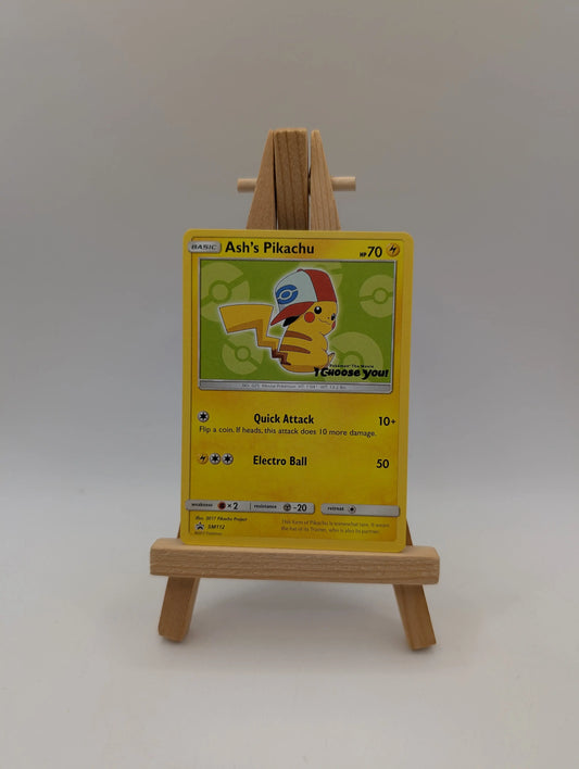 Pokemon Card SM Black Star Promos SM112 Ash's Pikachu ‘I Choose You!’ FRENLY BRICKS - Open 7 Days
