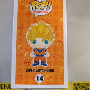 Goku Super Saiyan Dragon Ball Z Anime Funko Pop #14 Vaulted FRENLY BRICKS - Open 7 Days