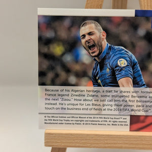 2014 Panini Prizm World Cup Karim Benzema Net Finders Red /149 France FRENLY BRICKS - Open 7 Days