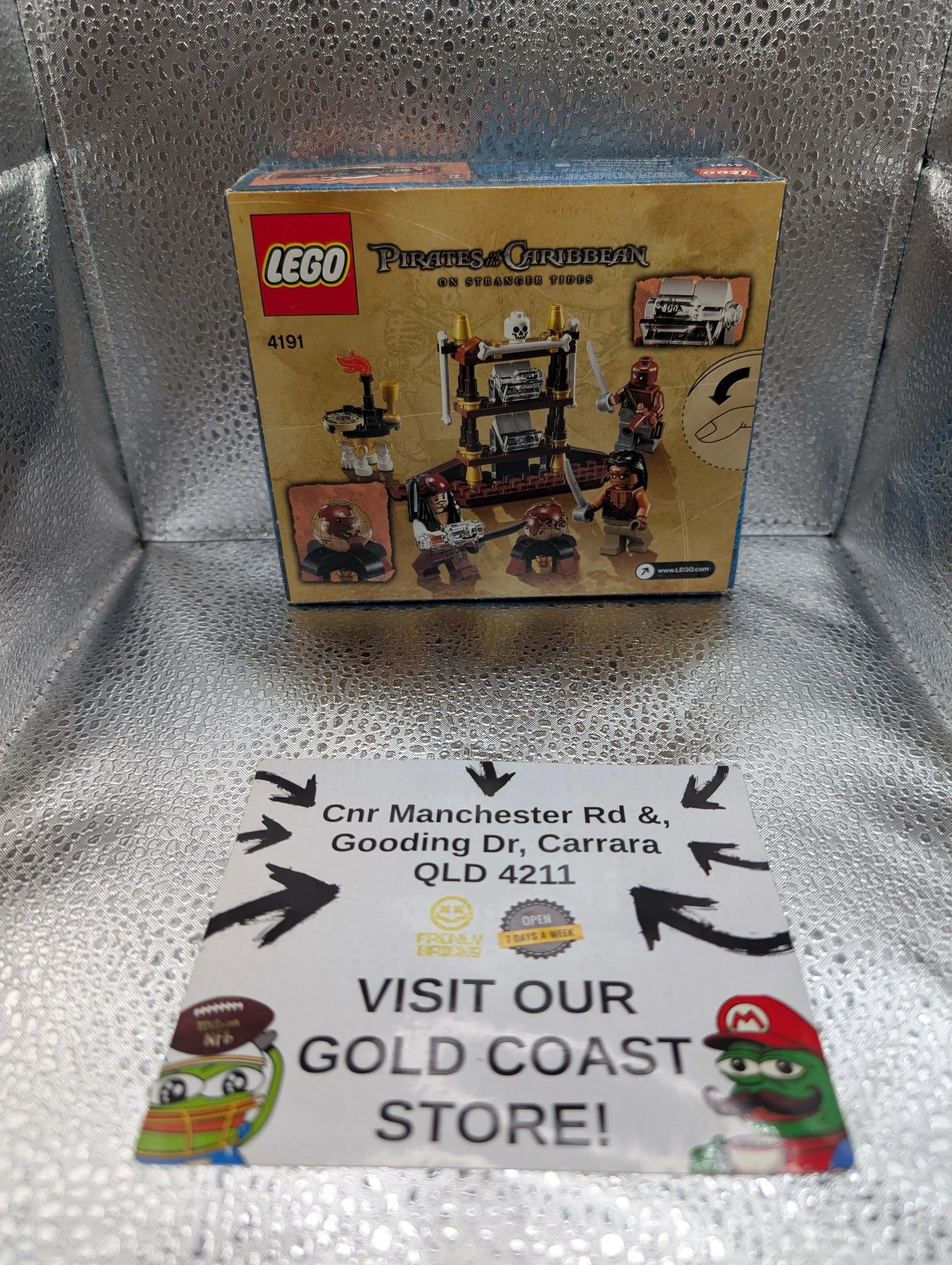 LEGO 4191 Pirates of the Caribbean Captain's Cabin Sealed in Box - Released 2011 FRENLY BRICKS - Open 7 Days