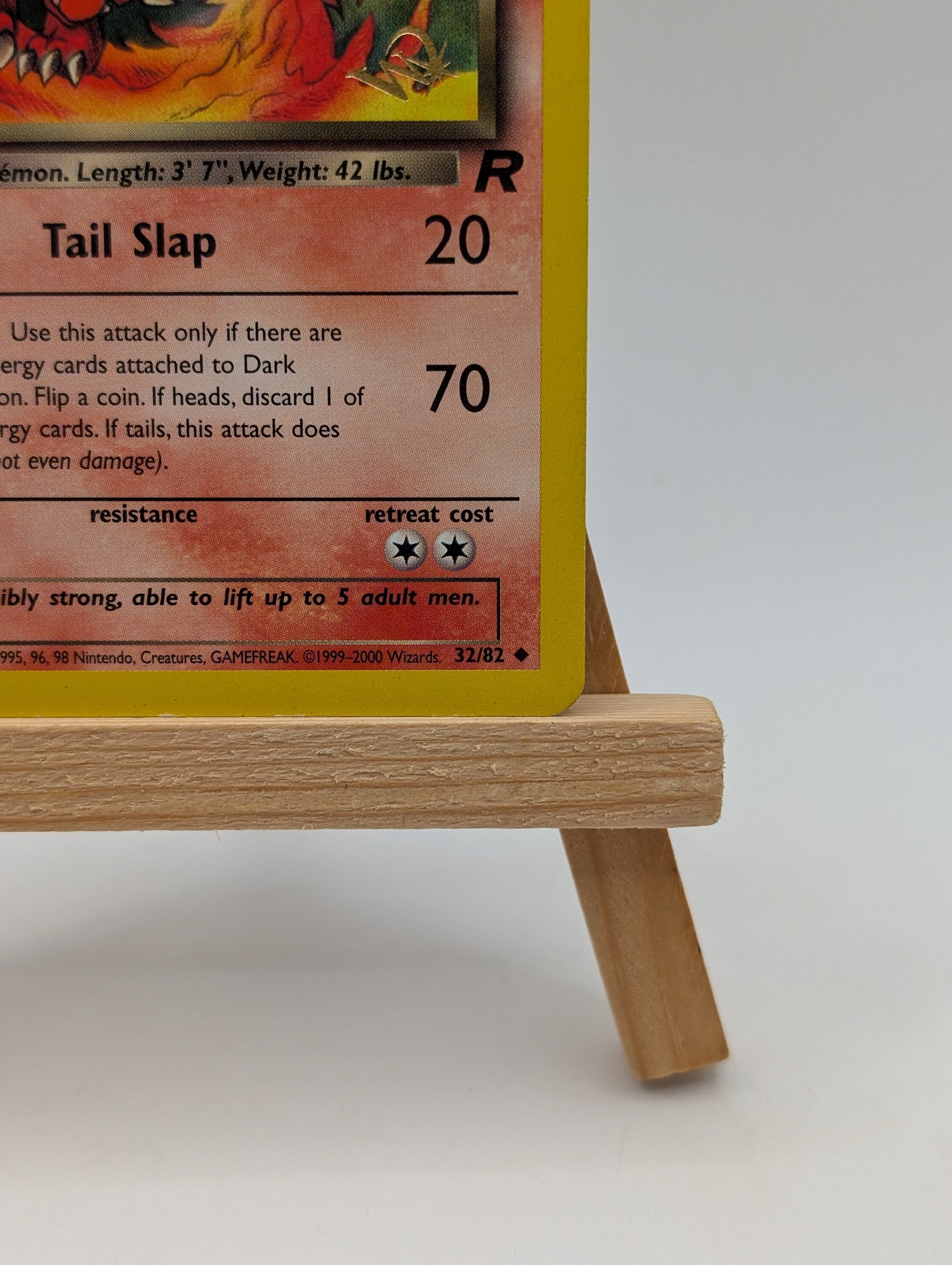 Pokemon - Dark Charmeleon - Team Rocket - W Stamp 32/82 WOTC see pics FRENLY BRICKS - Open 7 Days