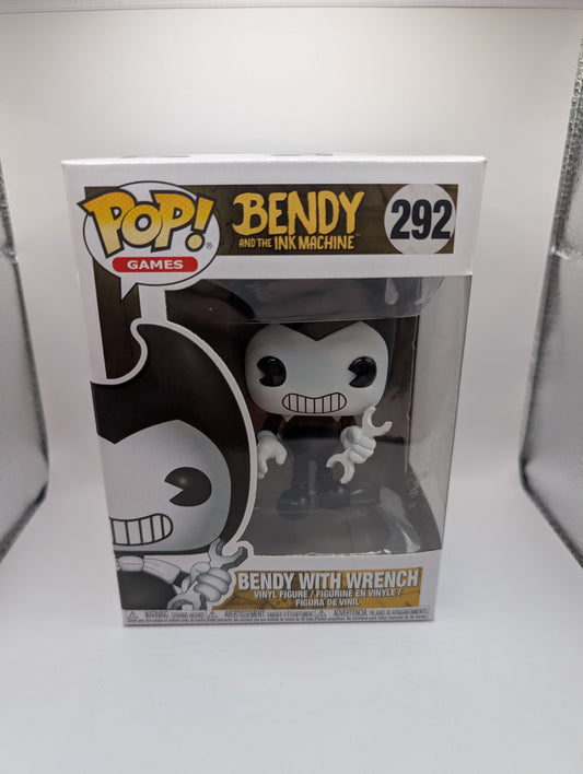 Funko Pop! Games: Bendy and the Ink Machine -  Bendy with Wrench Vinyl Figure 292 FRENLY BRICKS - Open 7 Days