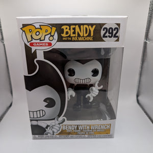 Funko Pop! Games: Bendy and the Ink Machine -  Bendy with Wrench Vinyl Figure 292 FRENLY BRICKS - Open 7 Days