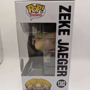 Animation Funko Pop - Zeke Jaeger - Attack on Titan - No. 1302 FRENLY BRICKS - Open 7 Days