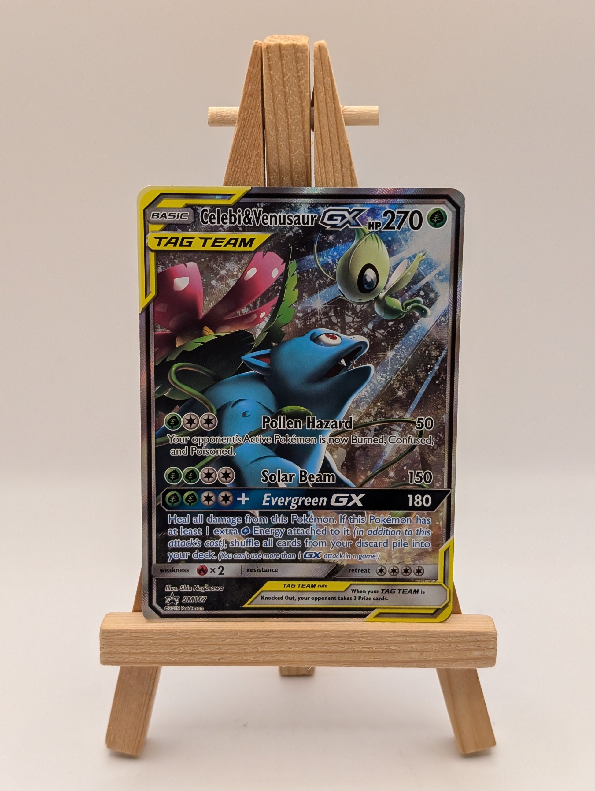 Celebi And Venusaur GX SM167 Pokemon TCG FRENLY BRICKS - Open 7 Days