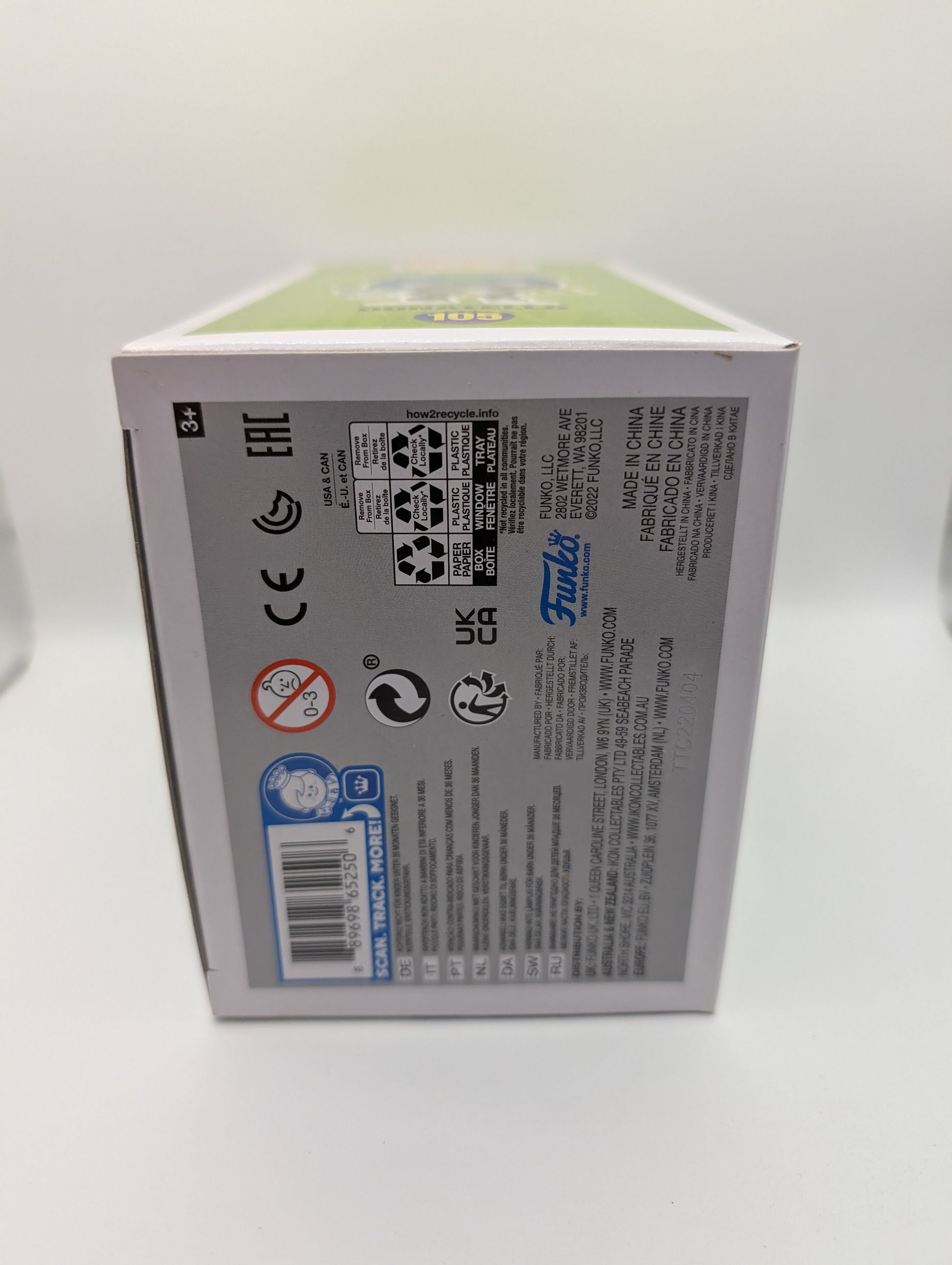 Funko Pop! Power Rangers Ninja Turtles Donatello #105 - #090 FRENLY BRICKS - Open 7 Days