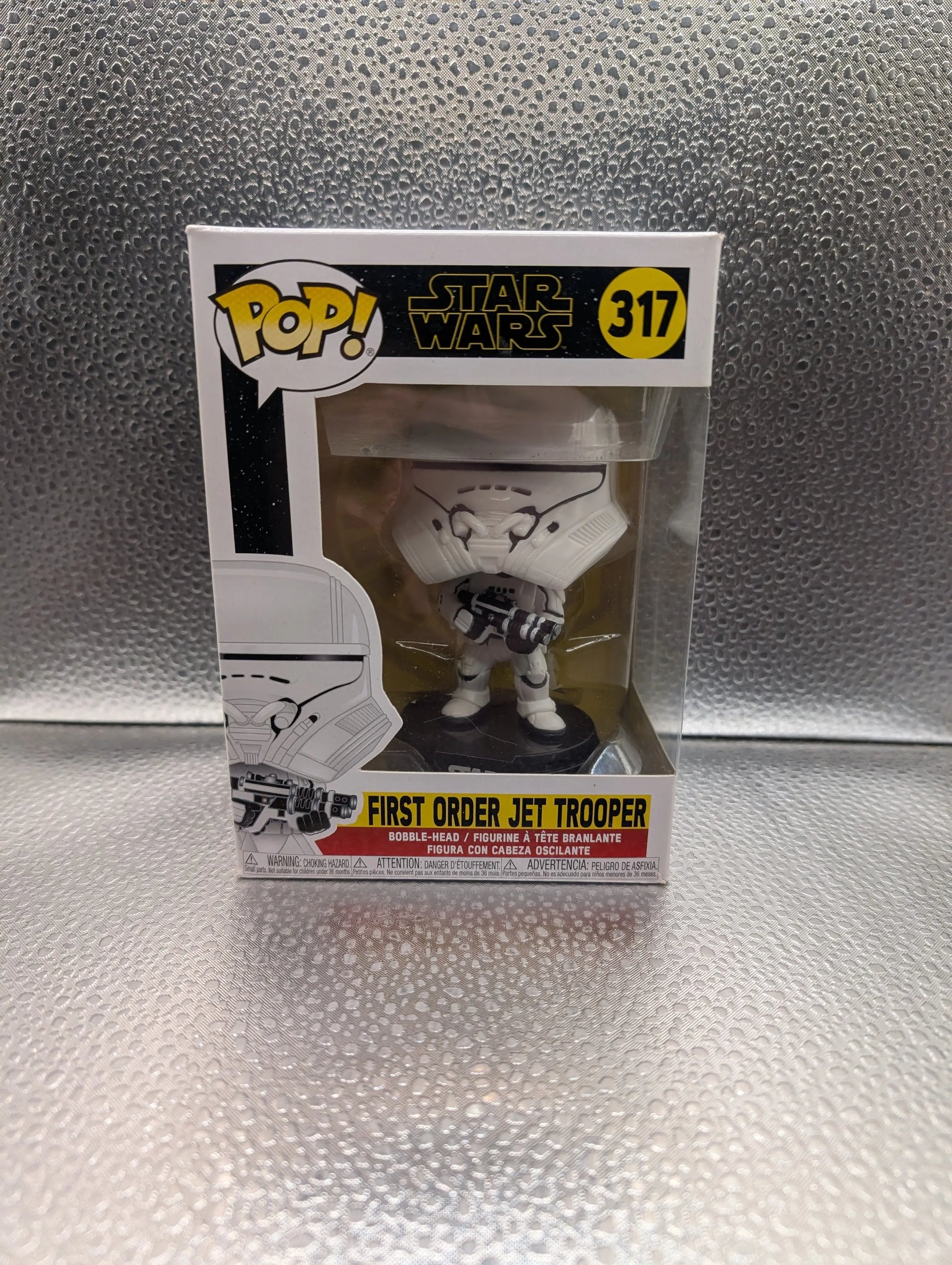 FUNKO Pop Vinyl First Order Jet Trooper Star Wars #317 FRENLY BRICKS - Open 7 Days