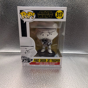 FUNKO Pop Vinyl First Order Jet Trooper Star Wars #317 FRENLY BRICKS - Open 7 Days