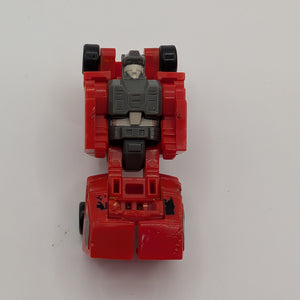 Vtg 1989 Transformers G1 Red Tote Minicar Figure Micromasters Off Road Patrol FRENLY BRICKS - Open 7 Days