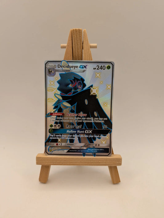 Pokémon TCG Decidueye GX Hidden Fates SV47/SV94 Holo Full Art Ultra Rare FRENLY BRICKS - Open 7 Days