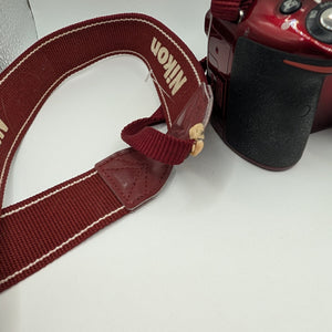 Nikon D5200 Digital Camera Red 24.1 Megapixel 3.2