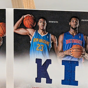 2012-13 Panini Preferred RC Booklet Jersey Anthony Davis Drummond #'d/249 FRENLY BRICKS - Open 7 Days