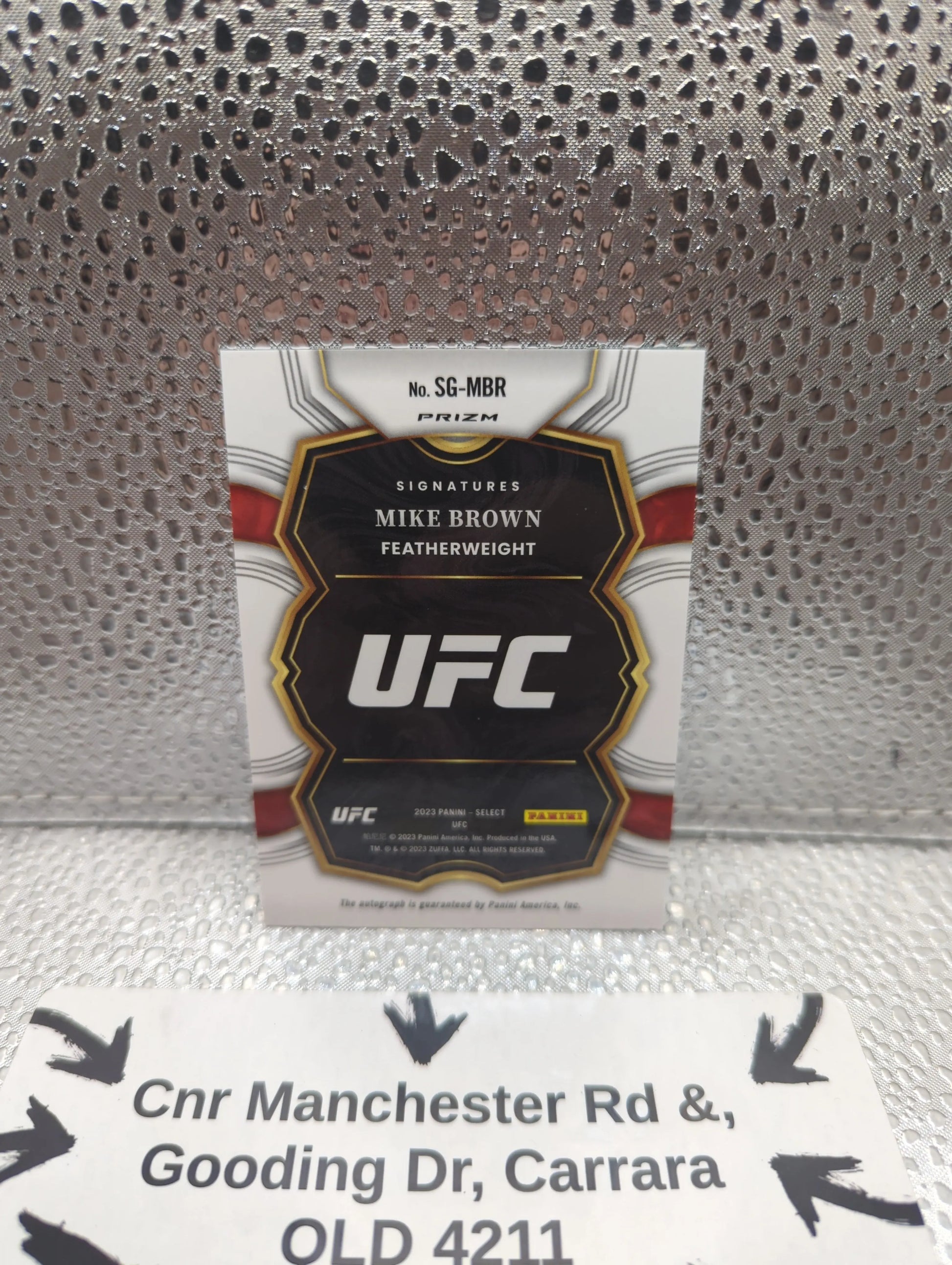 2023 Panini Select - MIKE BROWN Auto Shimmer UFC FRENLY BRICKS - Open 7 Days