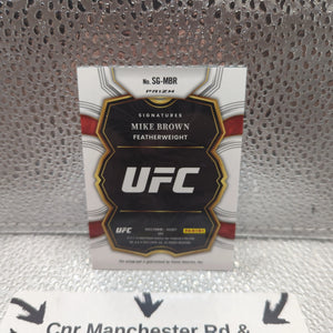 2023 Panini Select - MIKE BROWN Auto Shimmer UFC FRENLY BRICKS - Open 7 Days