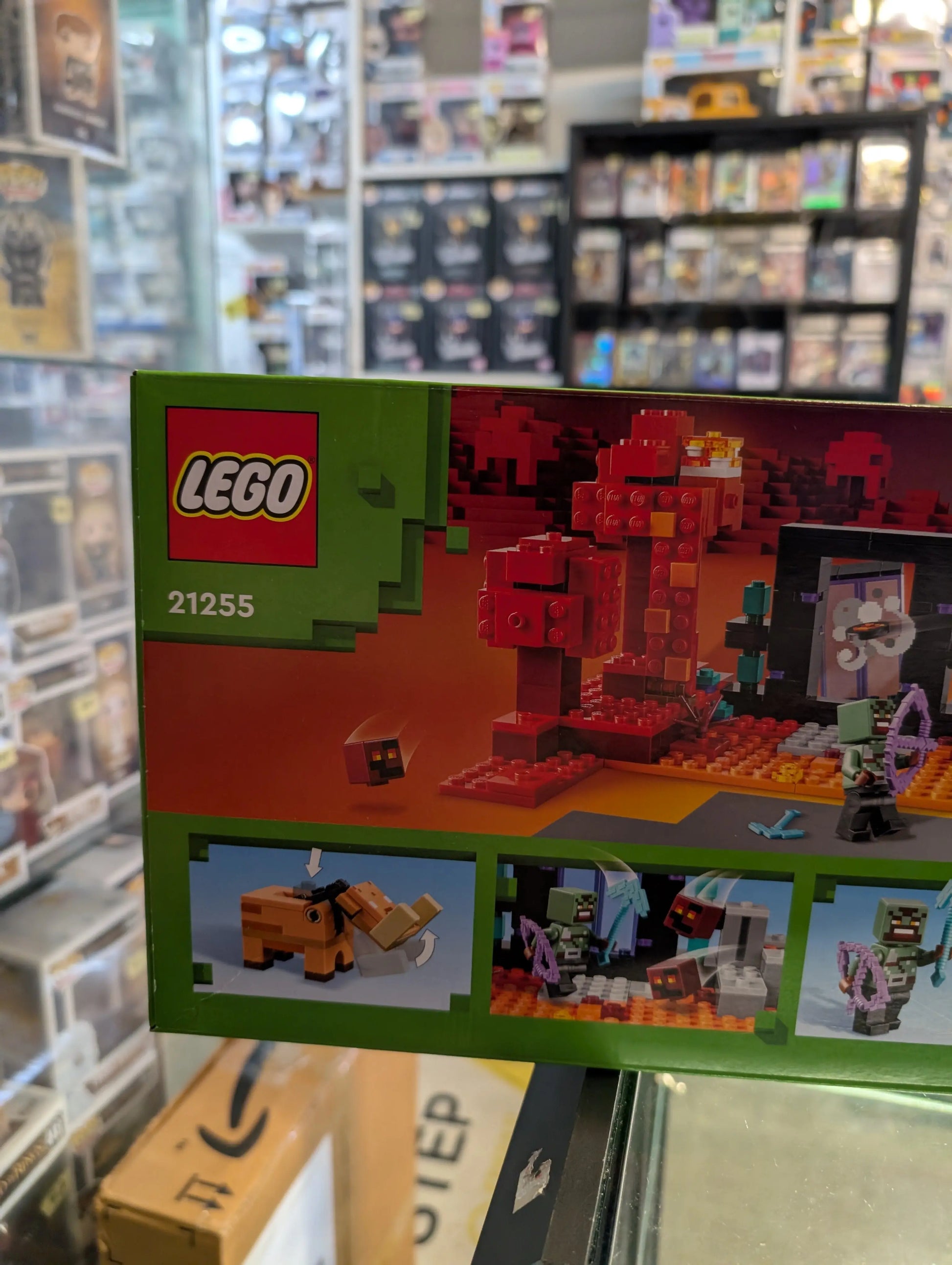 LEGO 21255 Minecraft The Nether Portal Ambush FRENLY BRICKS - Open 7 Days