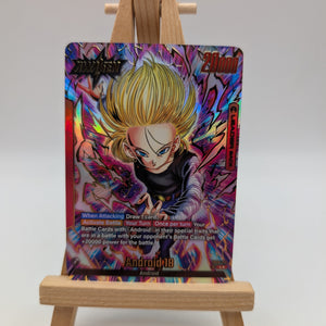 Android 18 (Alternate Art) Leader Rivals Clash FB06-001 NM Holo FRENLY BRICKS - Open 7 Days