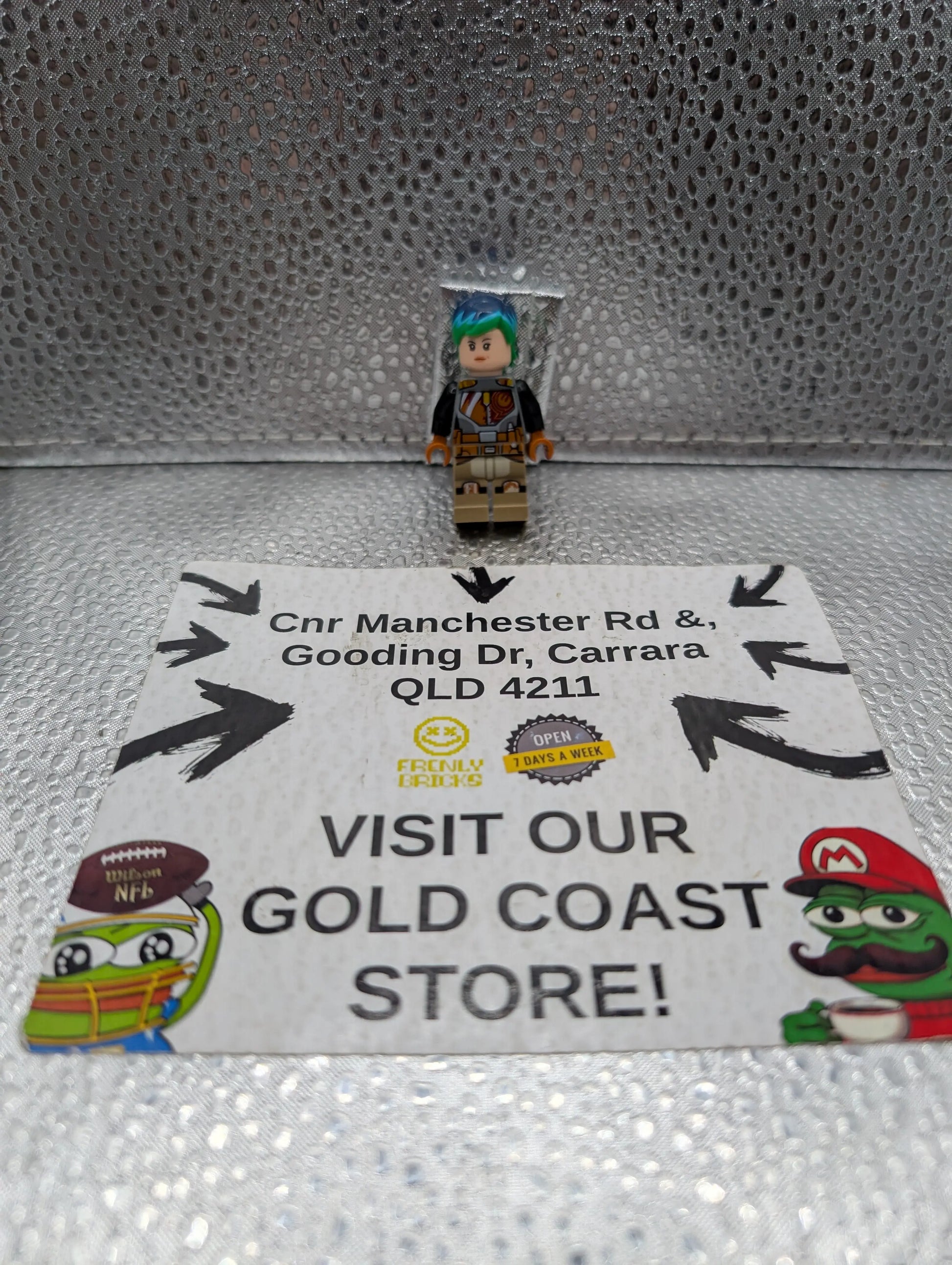 LEGO Star Wars Sabine Wren (green/blue Hair) Minifigure from Set #75150 (sw0742) FRENLY BRICKS - Open 7 Days