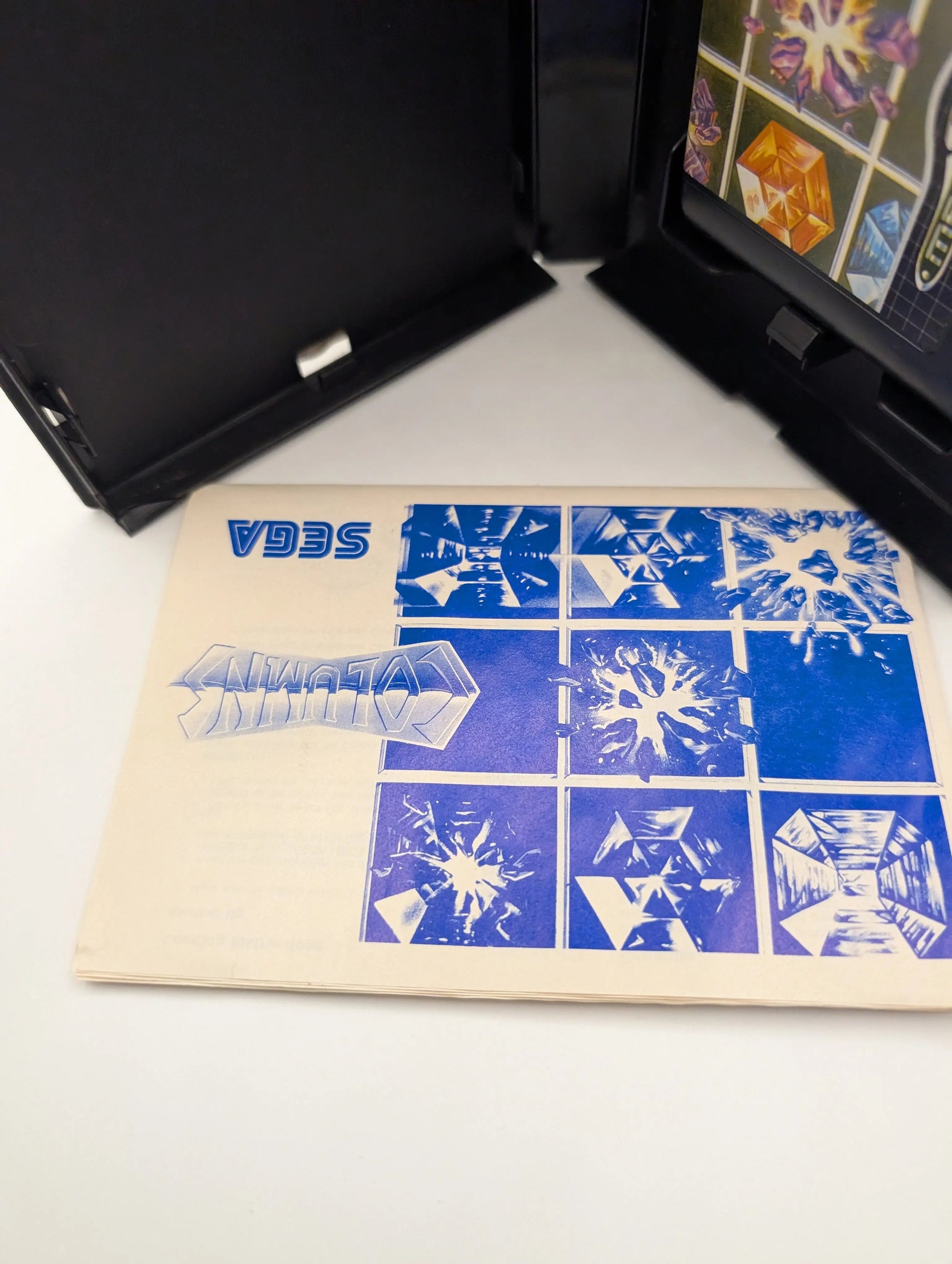 Columns Sega Mega Drive Cartridge Game PAL USED, Manual, Game, Case FRENLY BRICKS - Open 7 Days