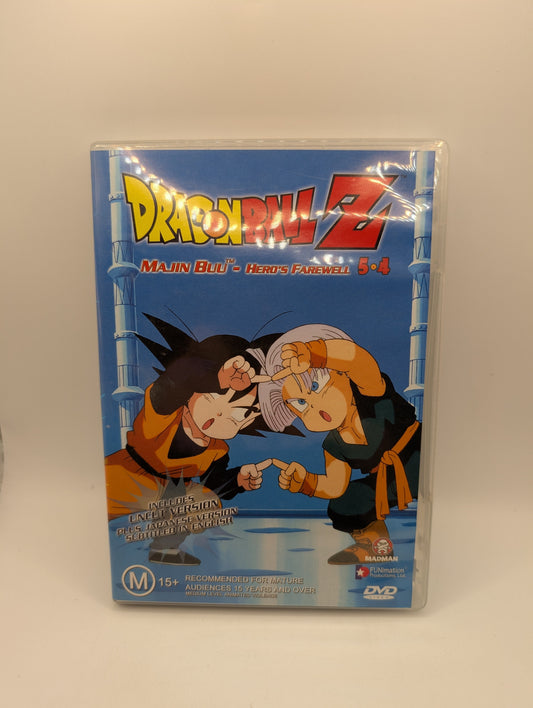 Dragon Ball Z 5.4 (DVD, 2002) - Region 4 FRENLY BRICKS - Open 7 Days
