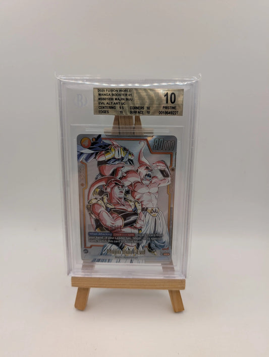 2025 Dragon Ball Manga #SB01-036 Majin Buu : Evil Alternate Art BGS 10 FRENLY BRICKS - Open 7 Days