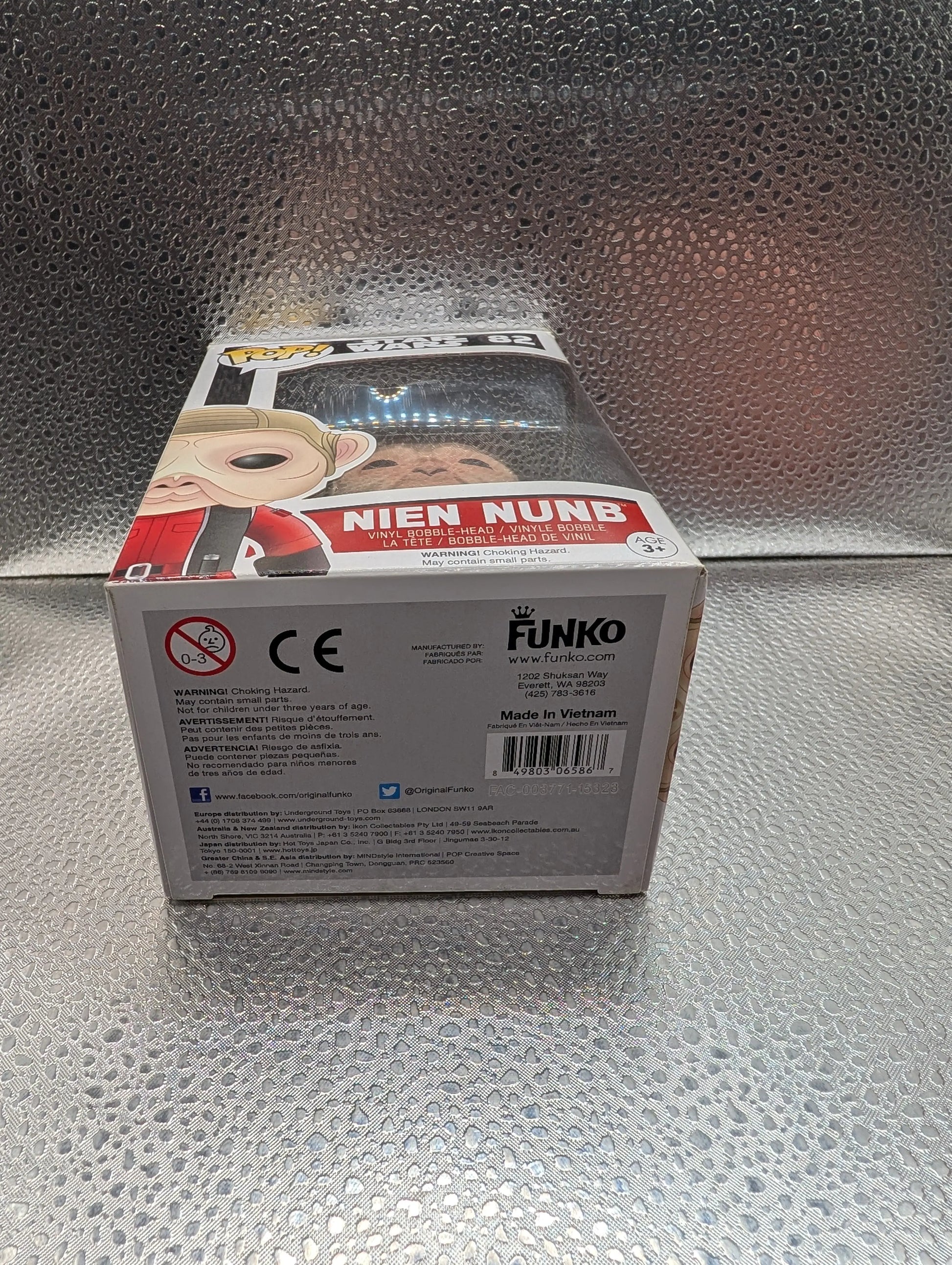 FUNKO Pop Vinyl Nien Nunb Star Wars #82 FRENLY BRICKS - Open 7 Days