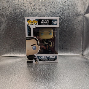 FUNKO Pop Vinyl Chirrut Imwe Star Wars #140 FRENLY BRICKS - Open 7 Days