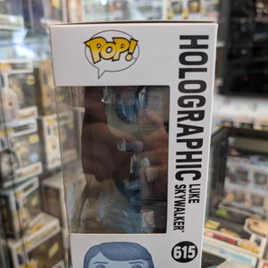 Funko Pop Star Wars 40th Anniversary Holographic Luke Skywalker Glow in the Dark FRENLY BRICKS - Open 7 Days
