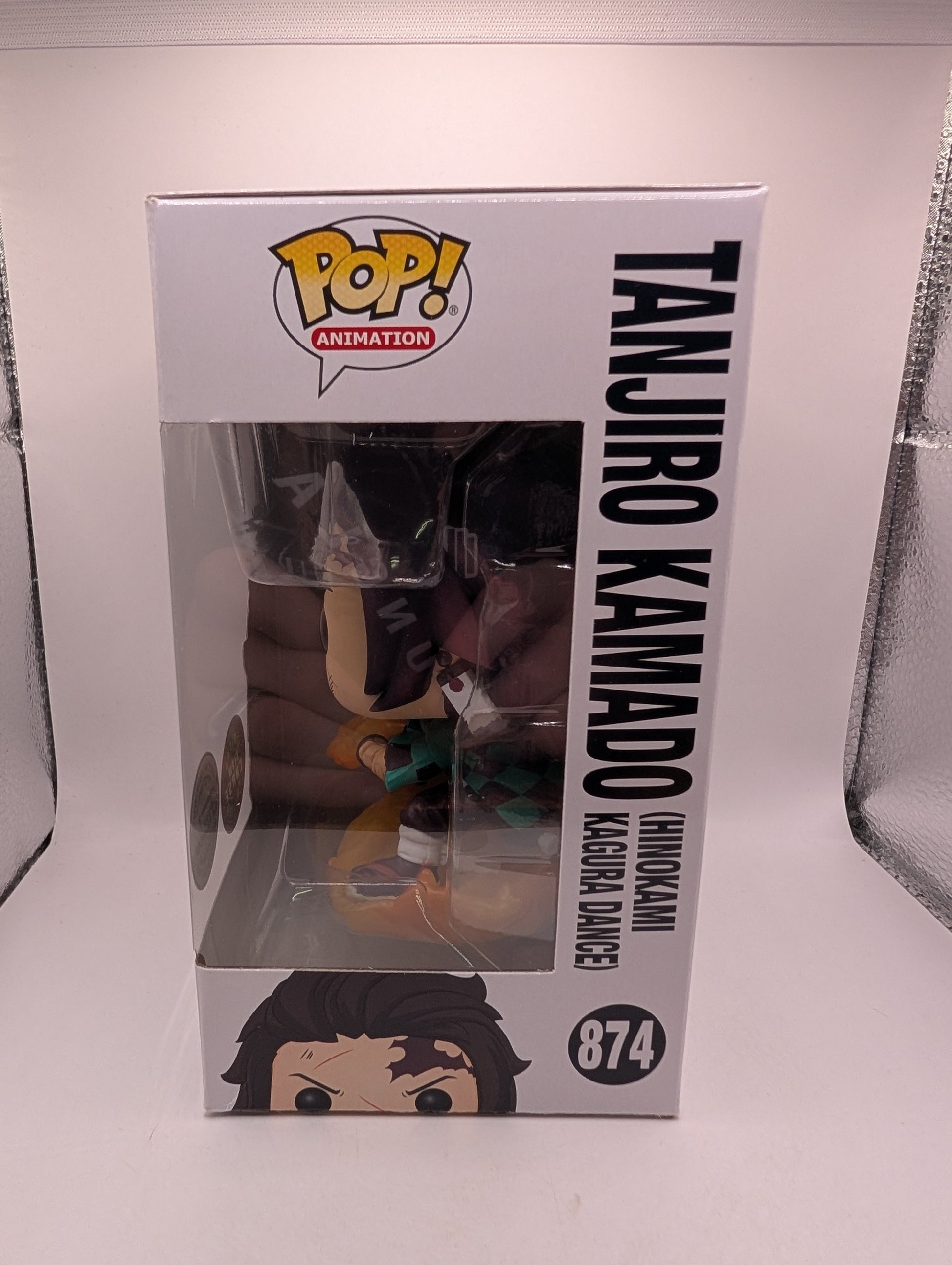 FUNKO POP Vinyl Demon Slayer TANJIRO KAMADO #874 GLOW CHASE Limited Edition FRENLY BRICKS - Open 7 Days