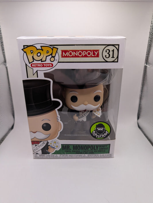 Funko Pop! Monopoly Mr. Monopoly (Popcultcha Exclusive) #31 Vinyl Figire LE FRENLY BRICKS - Open 7 Days