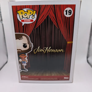 FUNKO POP Vinyl Jim Henson With Ernie #19 FRENLY BRICKS - Open 7 Days