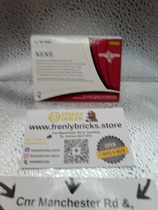 2017-2018 Panini Immaculate NENE SE-NNE Rockets Patch FRENLY BRICKS - Open 7 Days