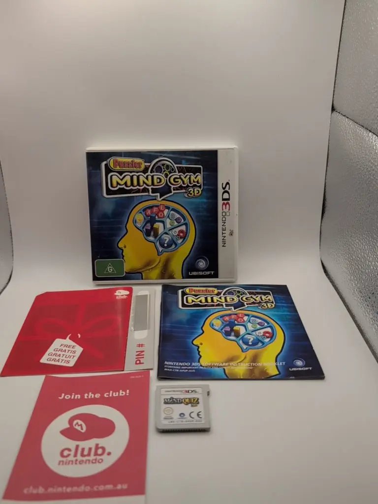 Puzzler Mind Gym 3D Nintendo DS 2DS 3DS Game with Manual FRENLY BRICKS - Open 7 Days