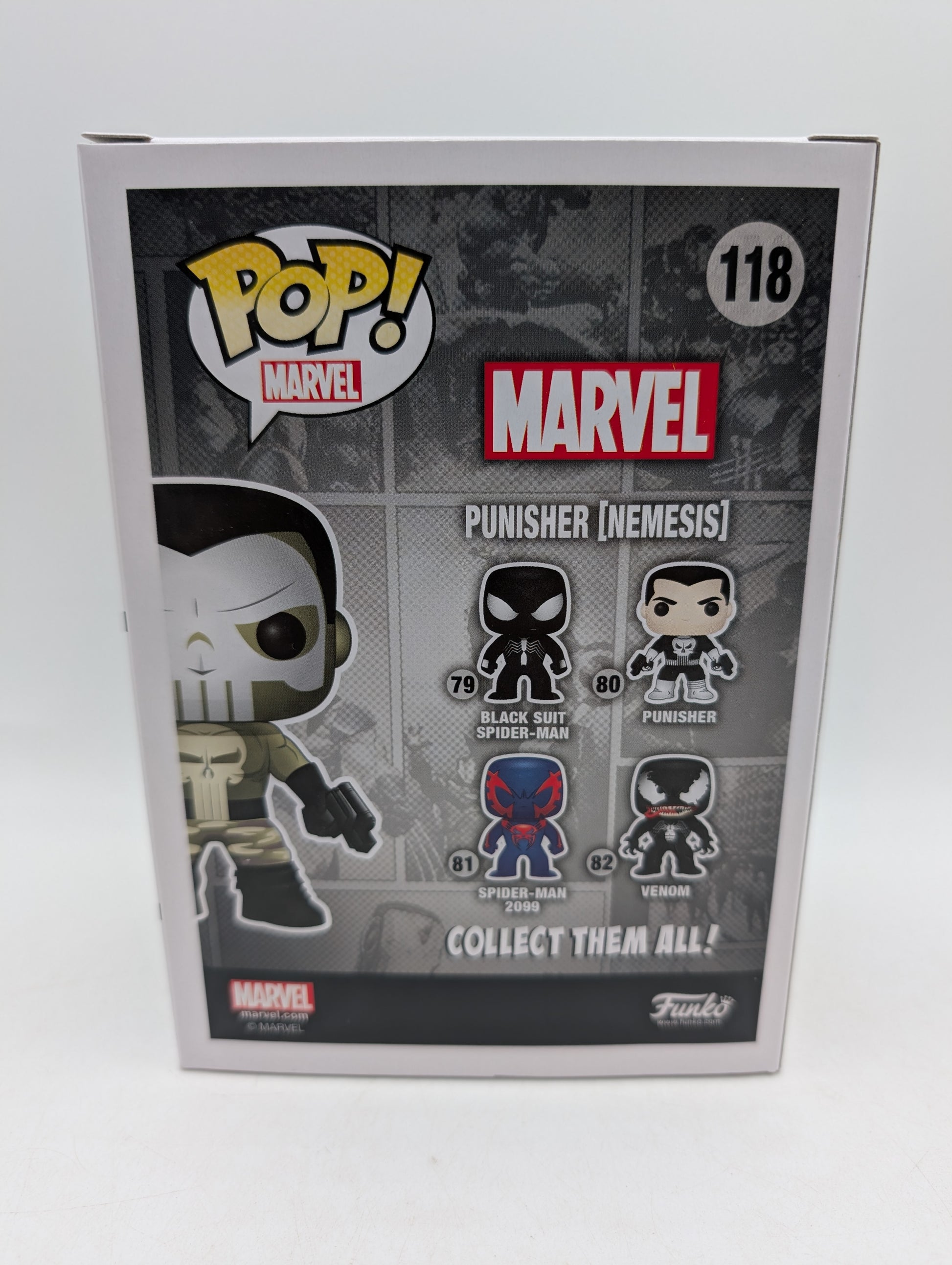 Funko POP! Marvel Punisher (Nemesis) #118 Vinyl Figure image 5